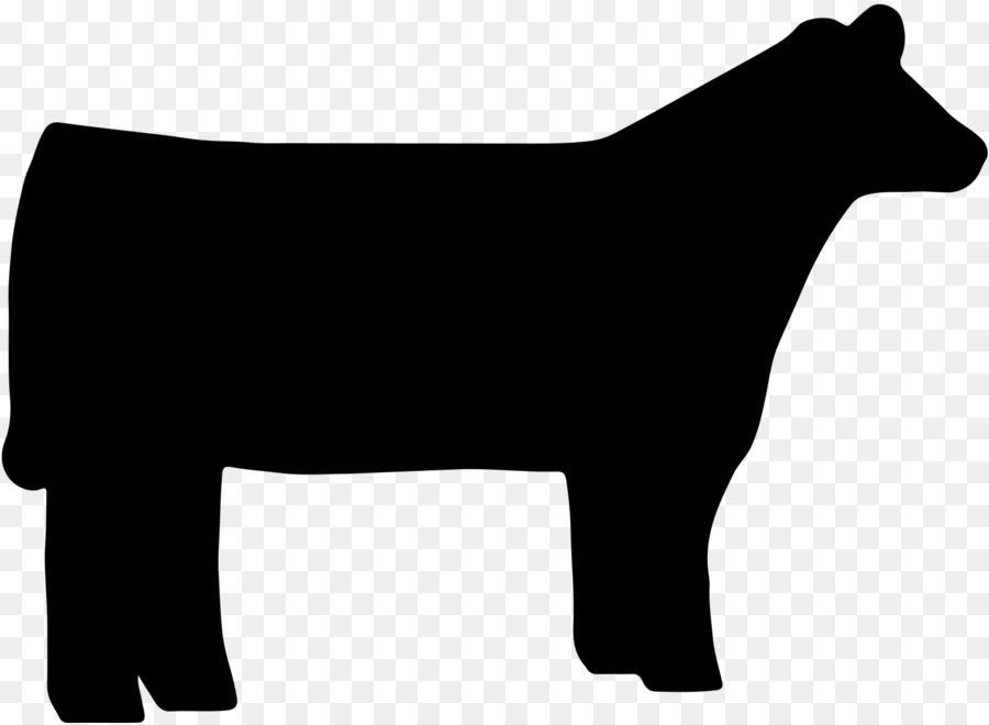 Angus Cow Silhouette at GetDrawings | Free download