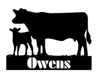 Angus Cow Silhouette at GetDrawings | Free download