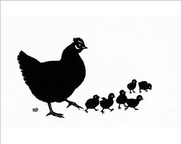 Baby Chick Silhouette at GetDrawings Free download