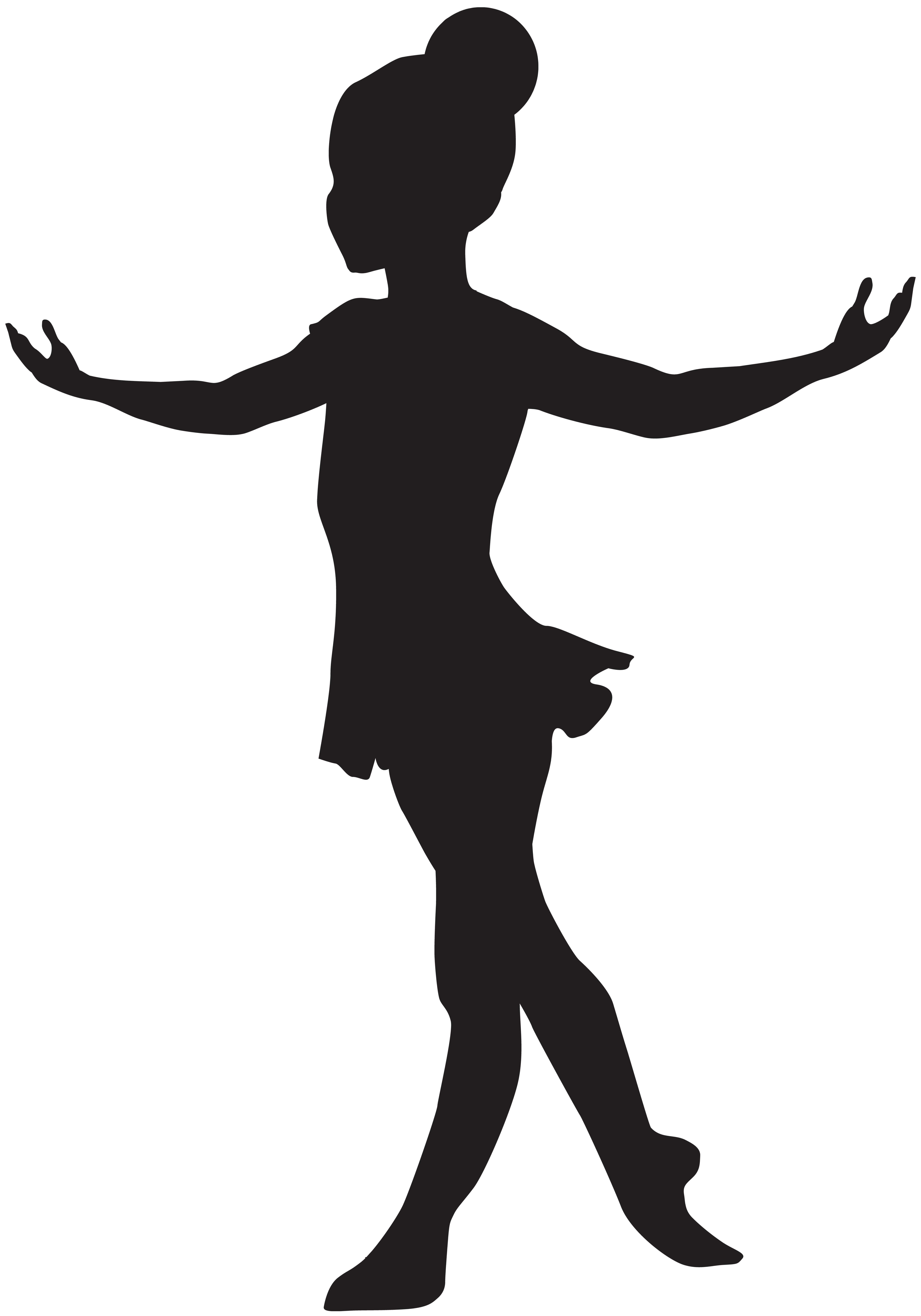 Ballerina Silhouette Template At GetDrawings Free Download