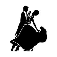 Ballroom Dancing Silhouette Clip Art At Getdrawings Com