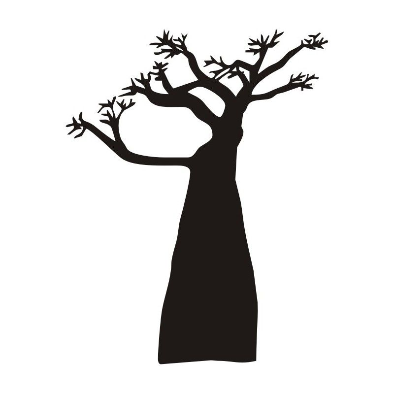 Baobab Tree Silhouette At GetDrawings | Free Download