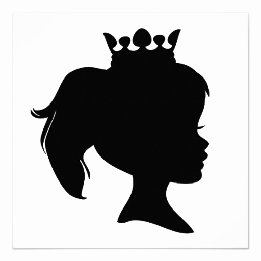 barbie head silhouette