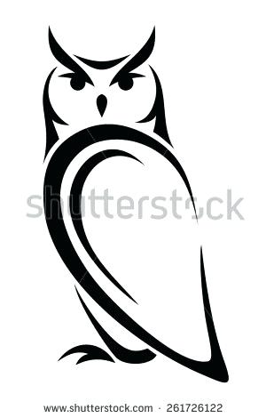 Barn Owl Silhouette At Getdrawings 