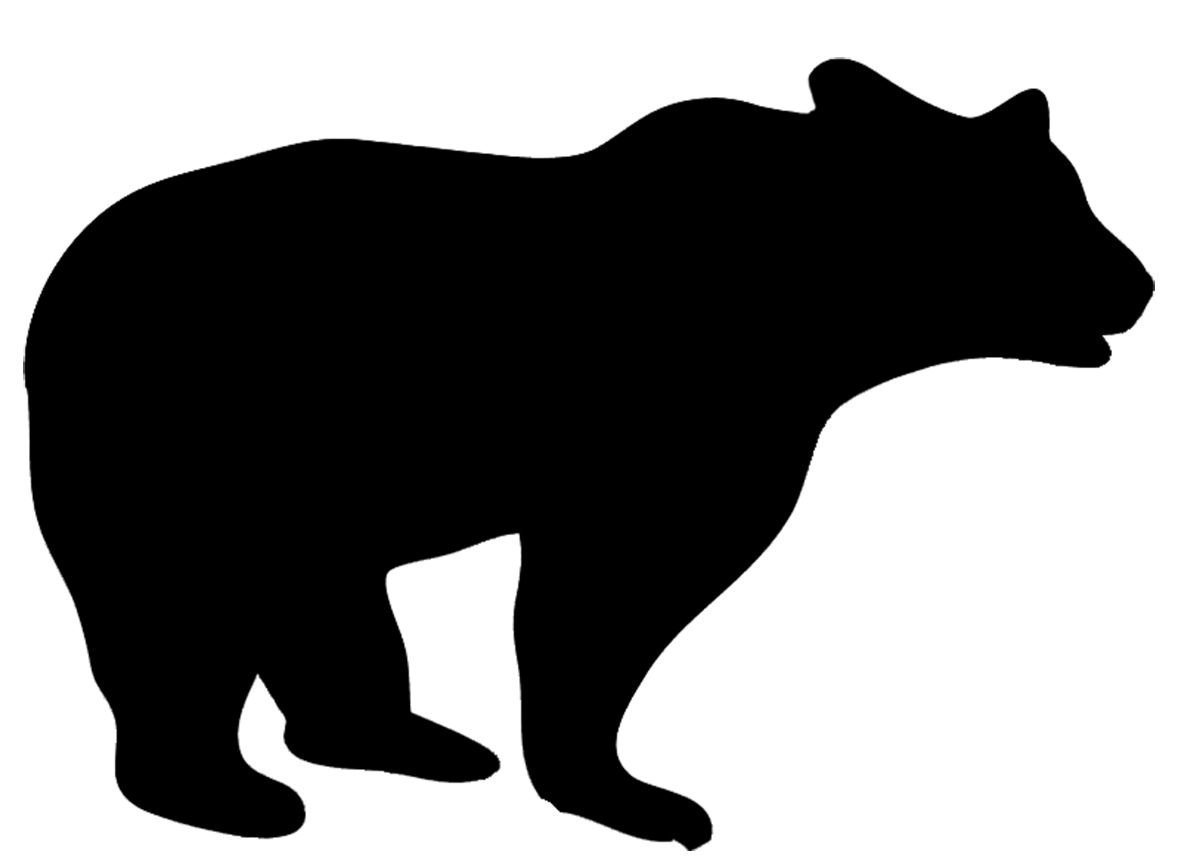 Bears Silhouette At Getdrawings 