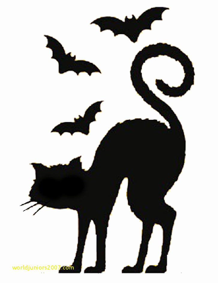Black Cat Silhouette Template at GetDrawings Free download