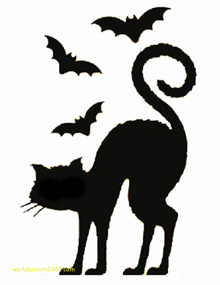 Black Cat Silhouette Template At GetDrawings Free Download