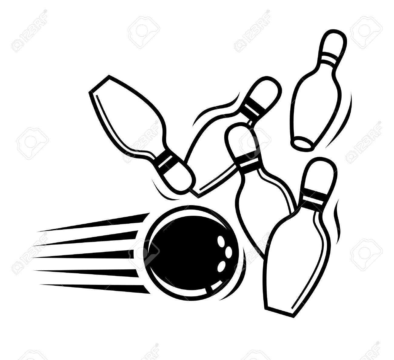 Bowling Silhouette Vector at GetDrawings Free download