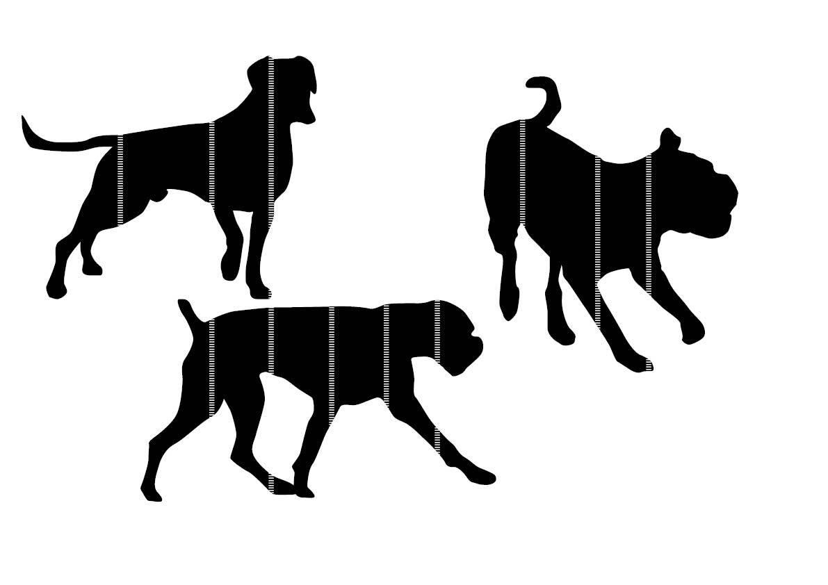 Boxer Silhouette Dog At GetDrawings | Free Download