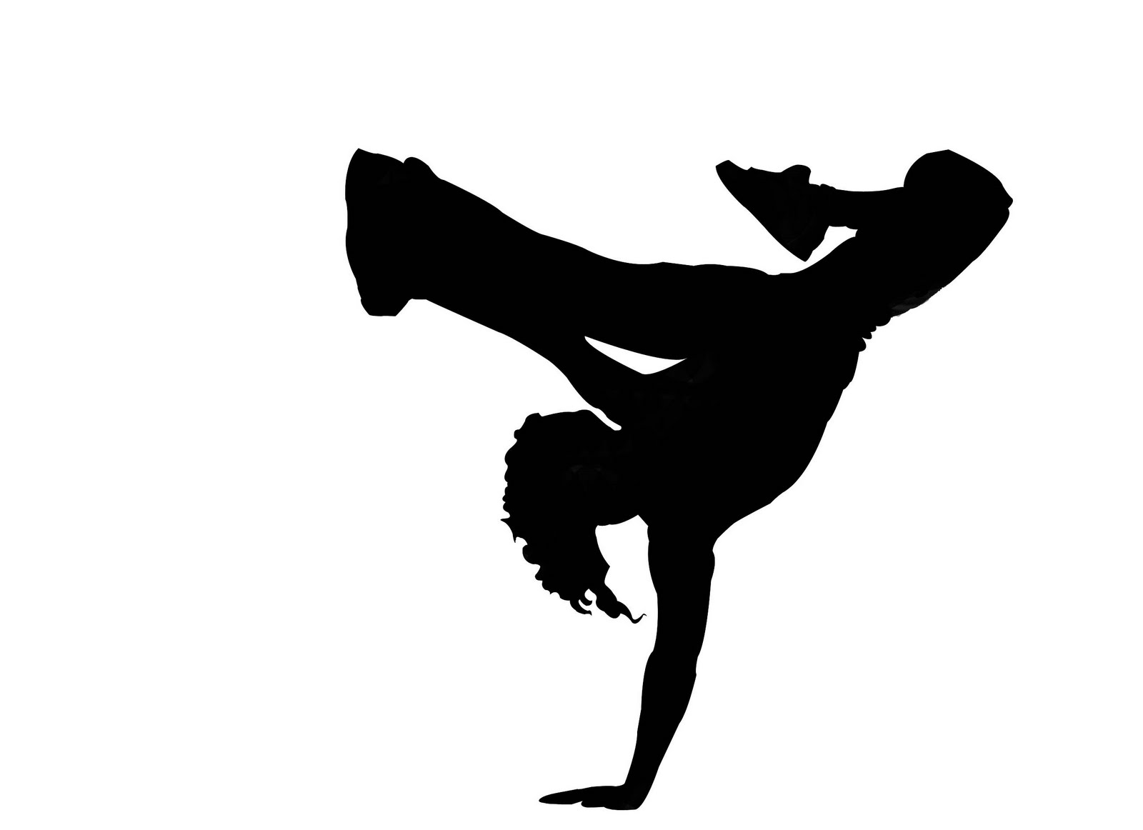 Breakdance Silhouette At GetDrawings | Free Download