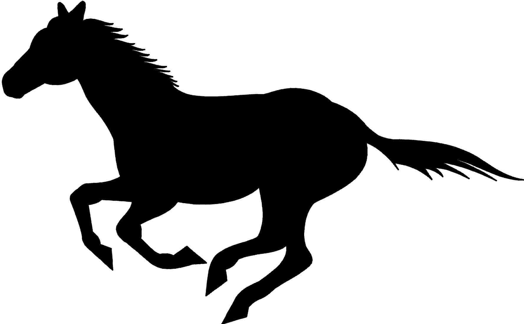 Bronco Silhouette at GetDrawings | Free download