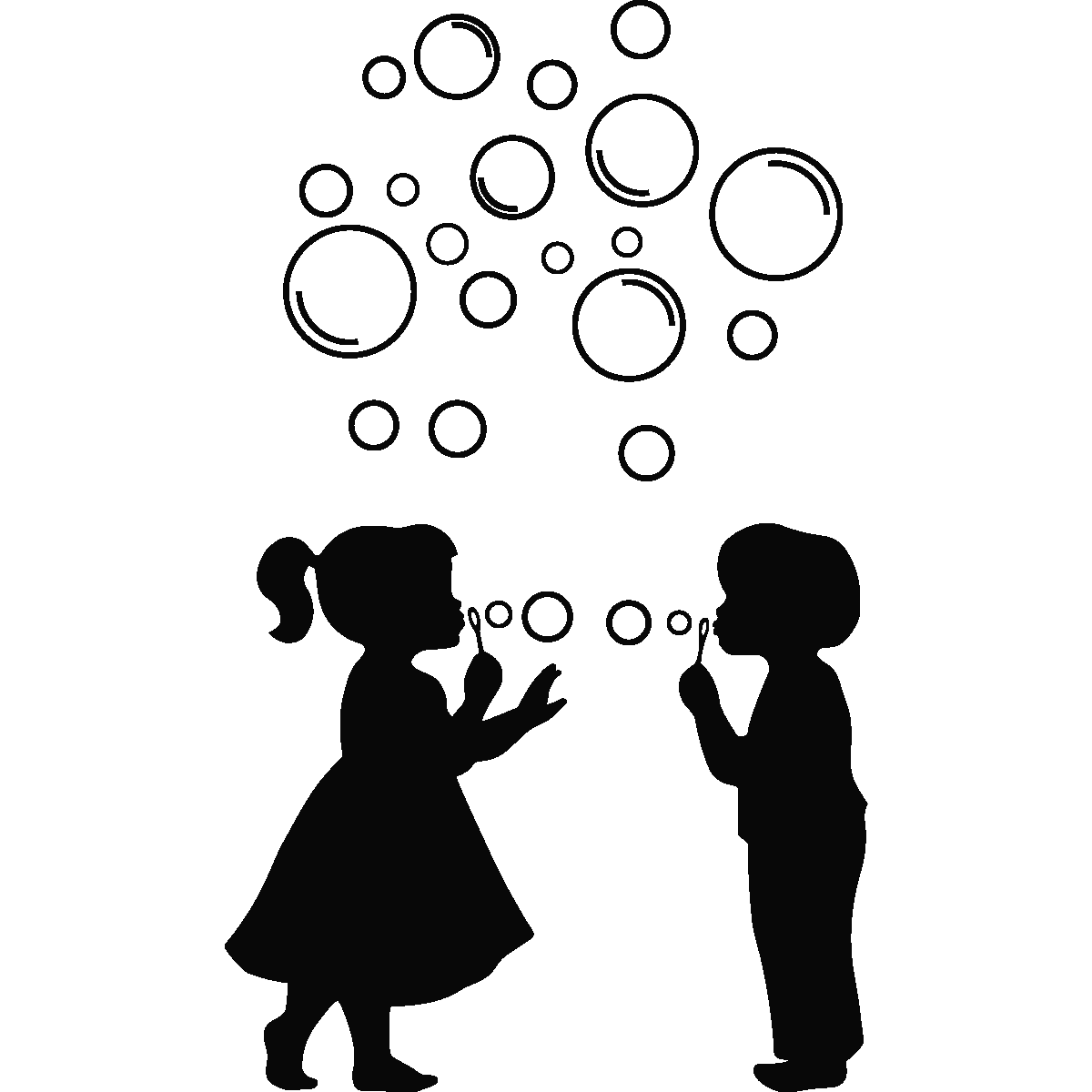 Bubble Silhouette at GetDrawings | Free download