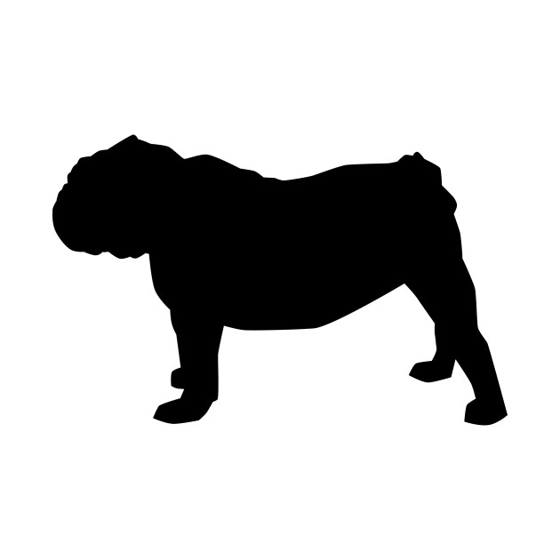 Bulldog Silhouette Images At Getdrawings 