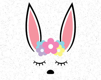 Bunny Head Silhouette at GetDrawings | Free download