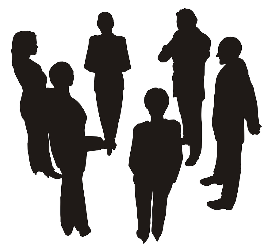 Business People Silhouette At Getdrawings Free Download