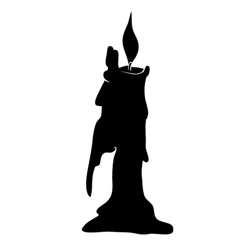 Candle Flame Silhouette at GetDrawings Free download
