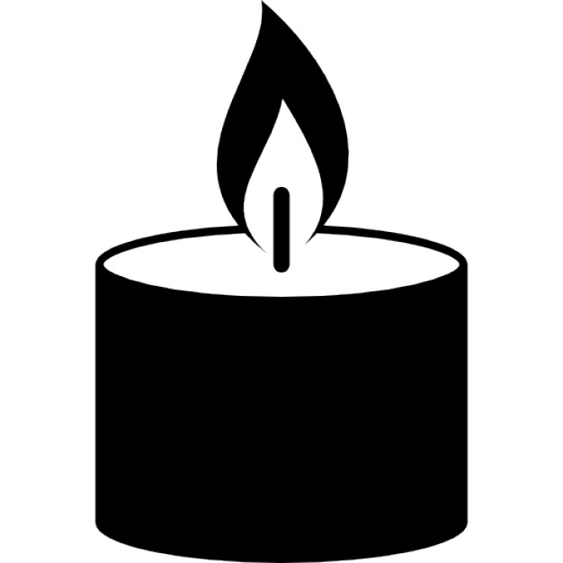 Candle Flame Silhouette at GetDrawings | Free download