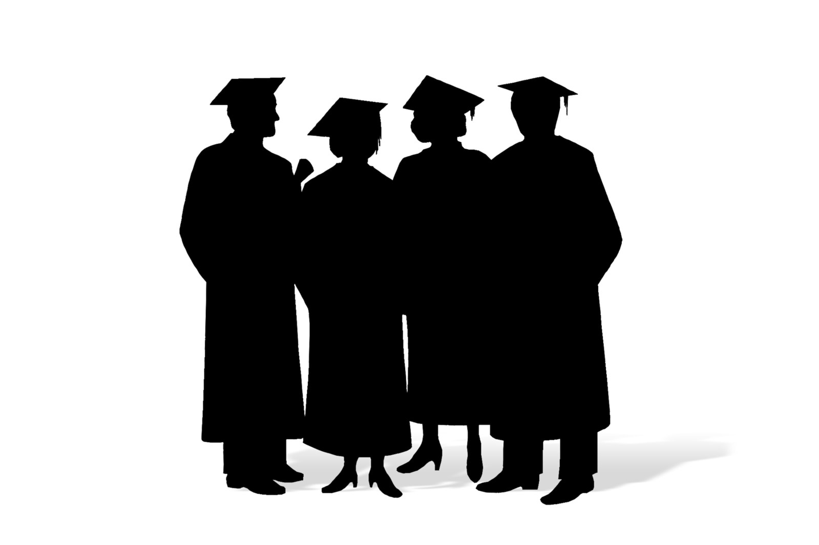 Cap And Gown Silhouette at GetDrawings Free download
