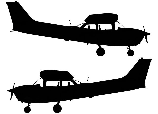 68. Found. silhouette images for 'Cessna'. 