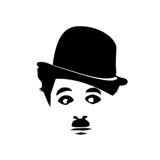 Charlie Chaplin Silhouette At Getdrawings Free Download 5203