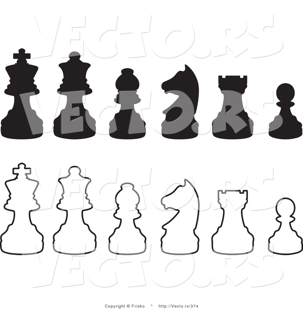 Chess Piece Silhouette At Getdrawings Free Download