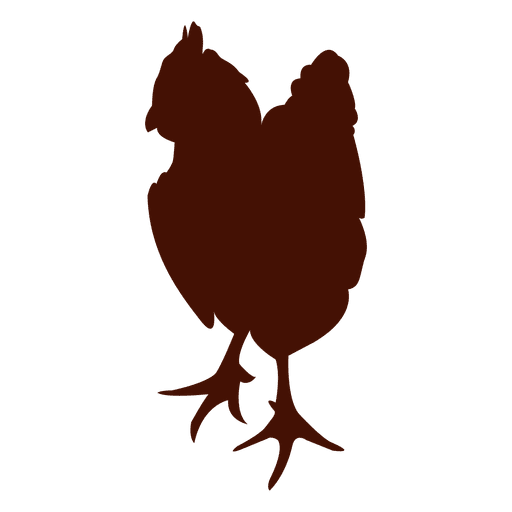 Chicken Silhouette Vector At Getdrawings Free Download 