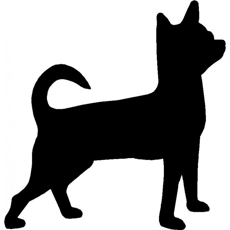 Chihuahua Silhouette at GetDrawings | Free download