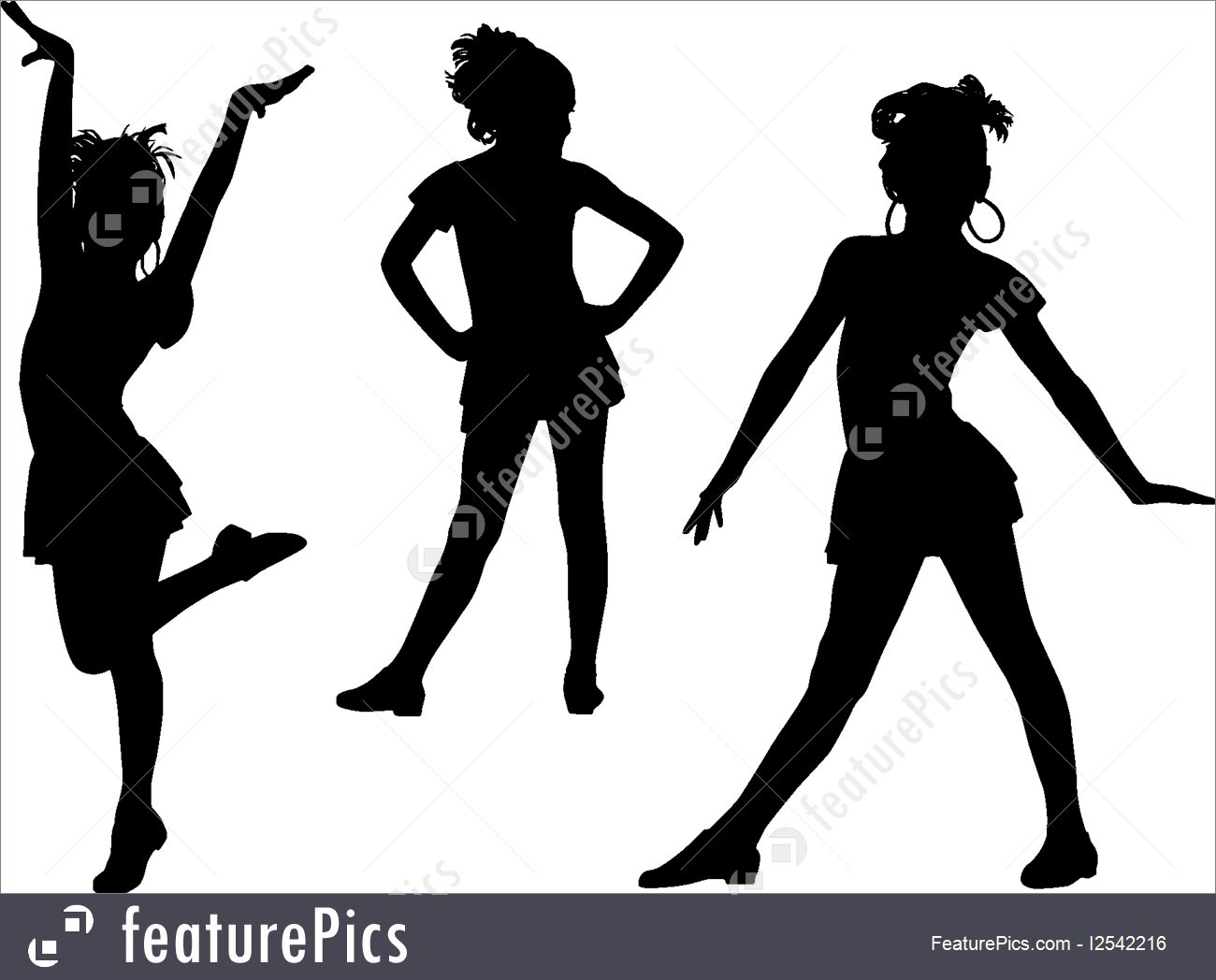 Children Dancing Silhouette At Getdrawings Free Download