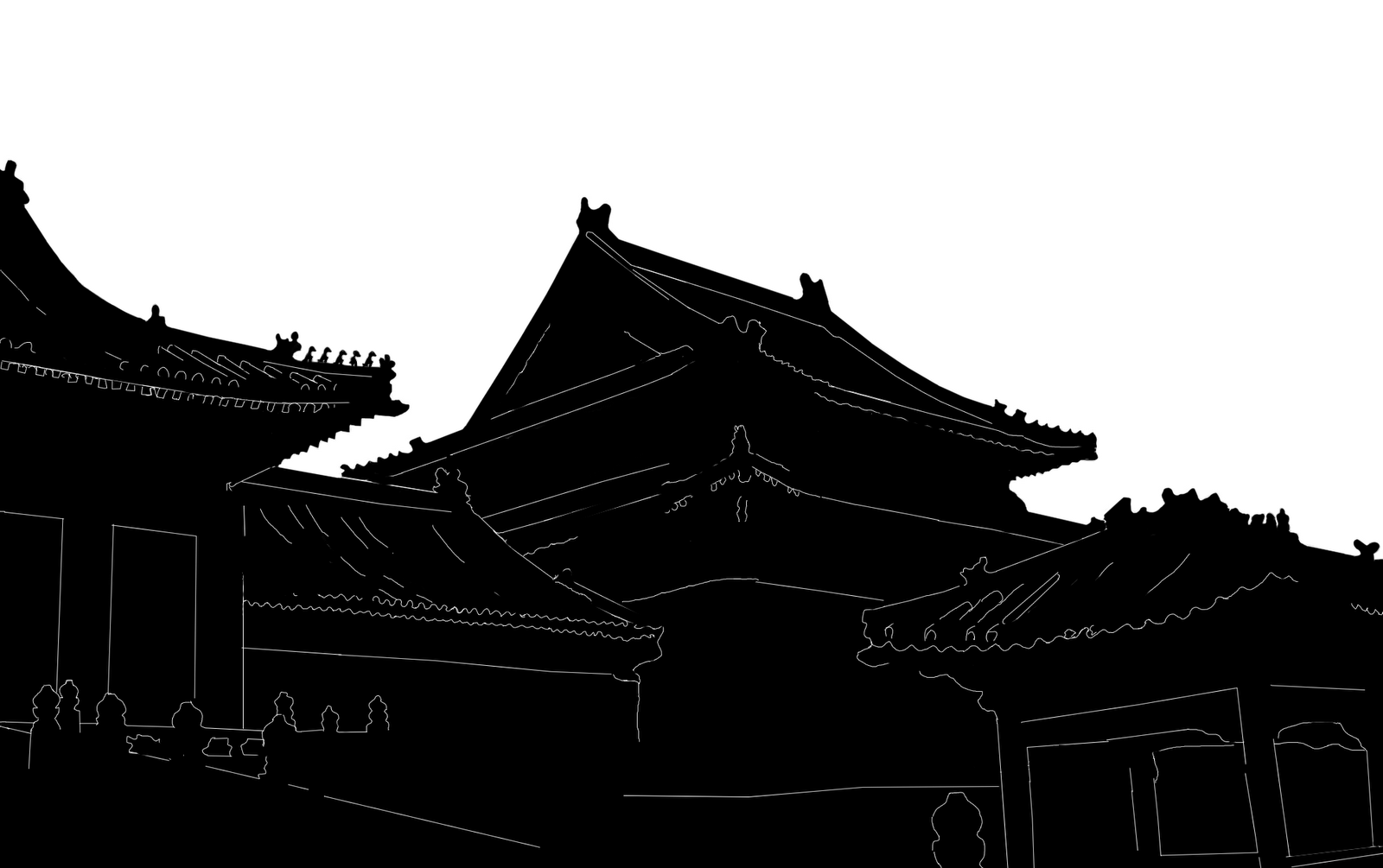 Chinese Pagoda Silhouette at GetDrawings | Free download