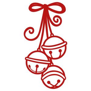 Christmas Bell Silhouette at GetDrawings | Free download