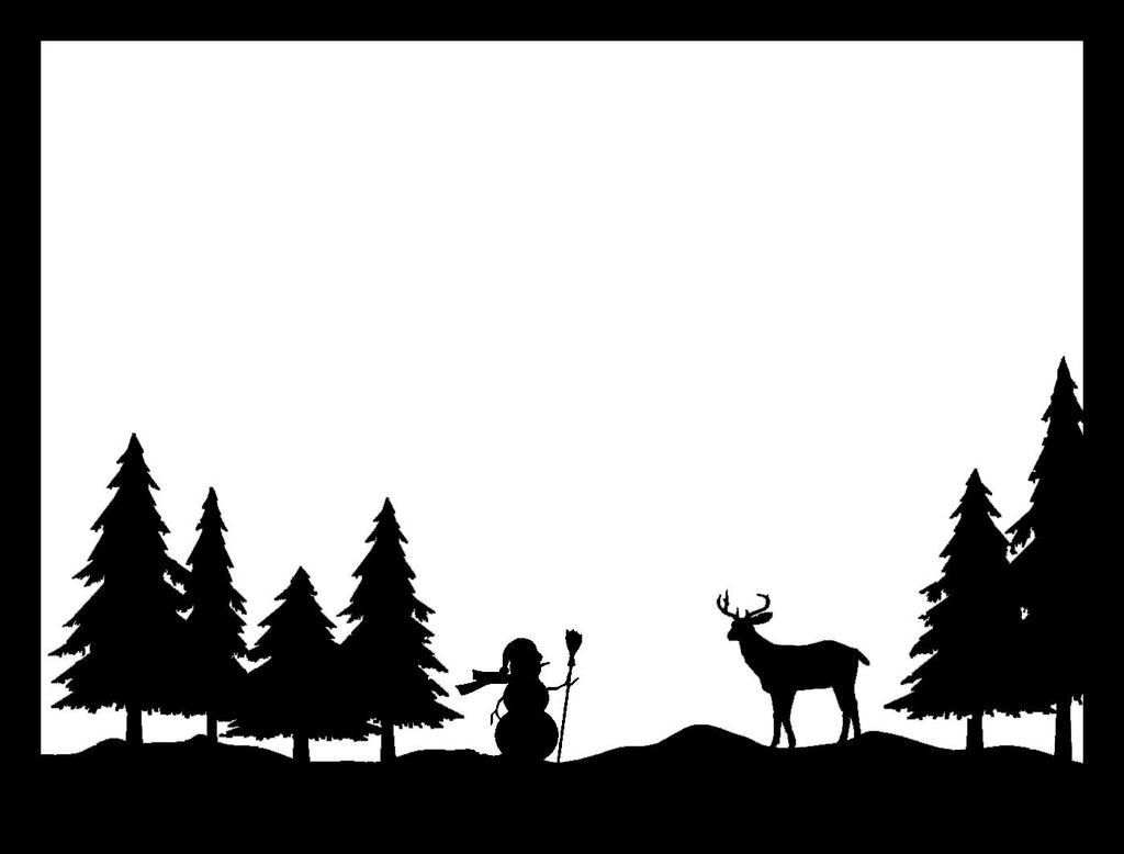 Download Christmas Town Silhouette at GetDrawings | Free download