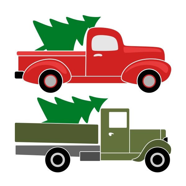 Download Christmas Truck Silhouette at GetDrawings | Free download