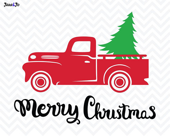 Christmas Truck Silhouette At Getdrawings Free Download