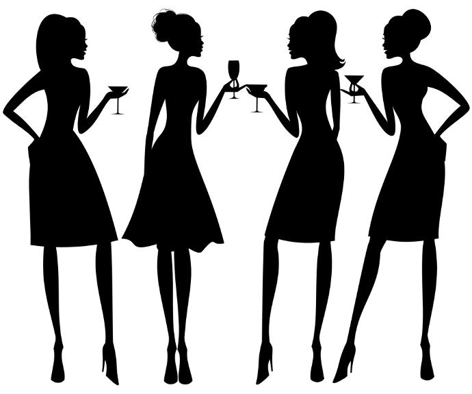 Classy Woman Silhouette At Getdrawings Free Download 