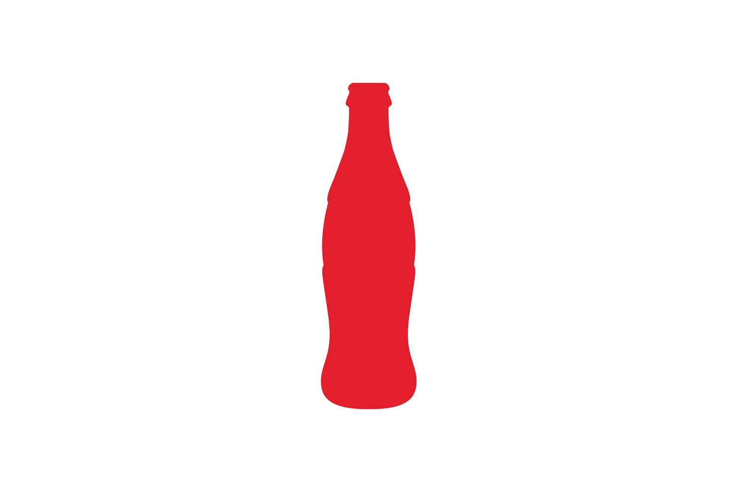 Coke Bottle Silhouette at GetDrawings | Free download