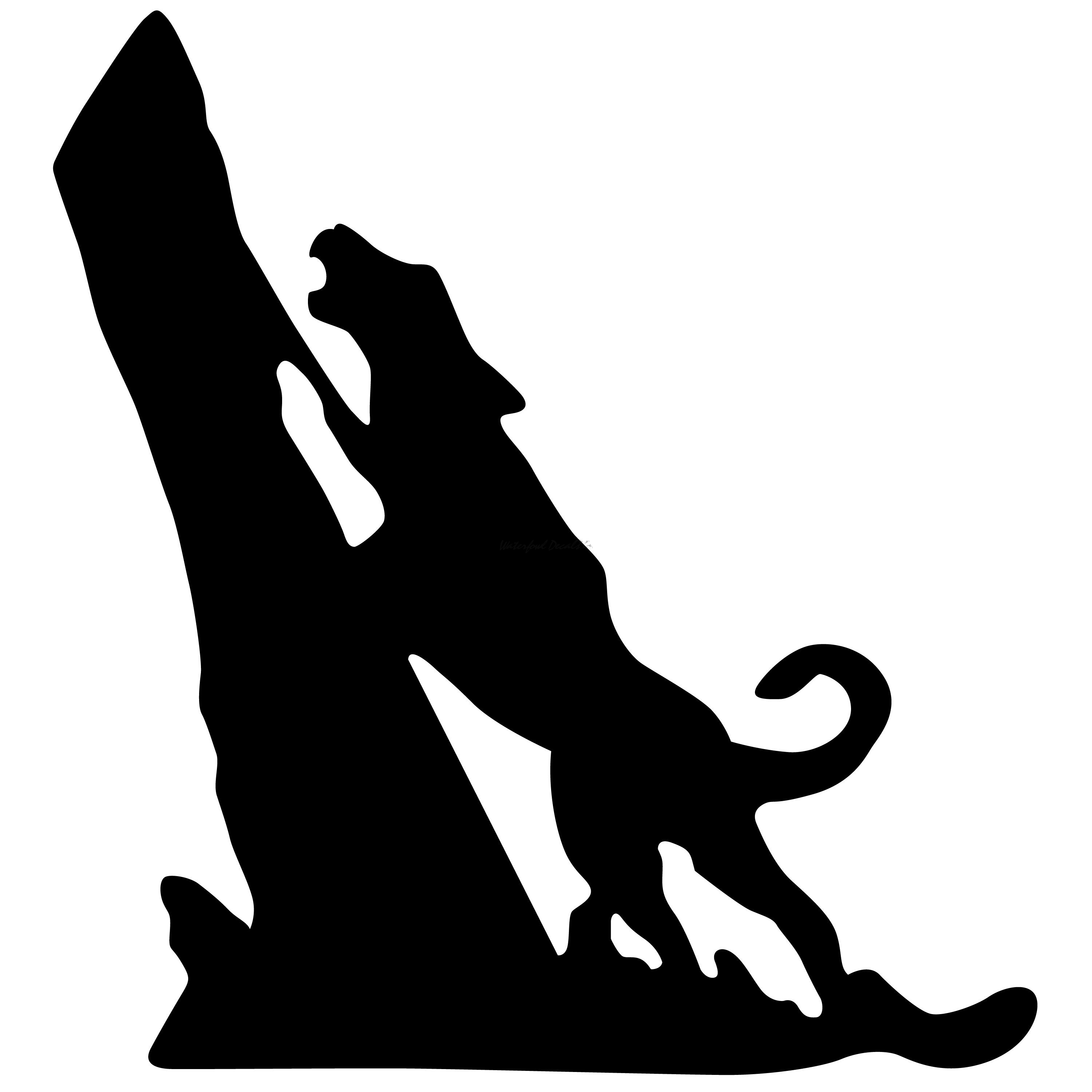 Coon Dog Silhouette at GetDrawings | Free download