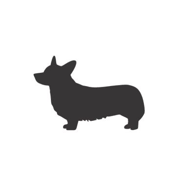 Corgi Silhouette at GetDrawings | Free download