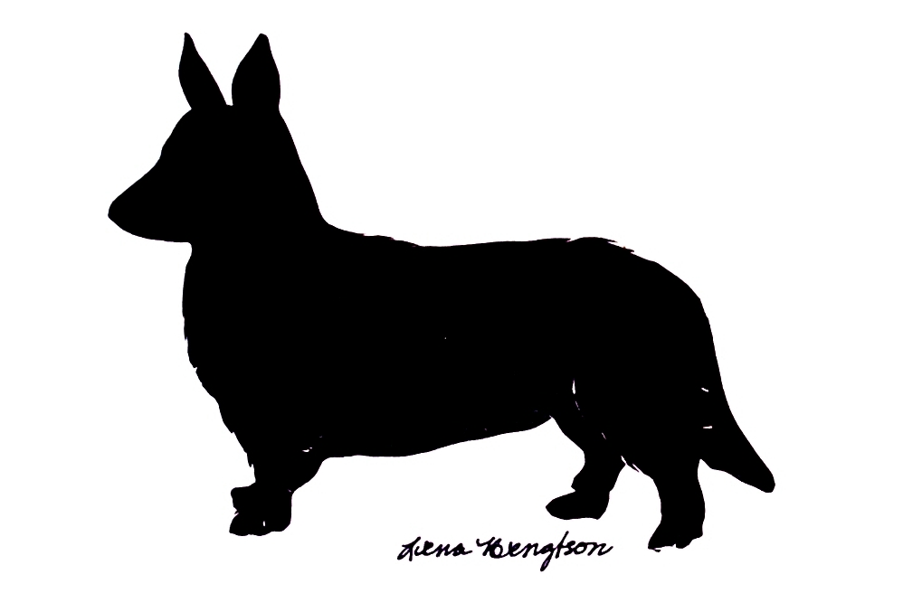 Corgi Silhouette at GetDrawings | Free download