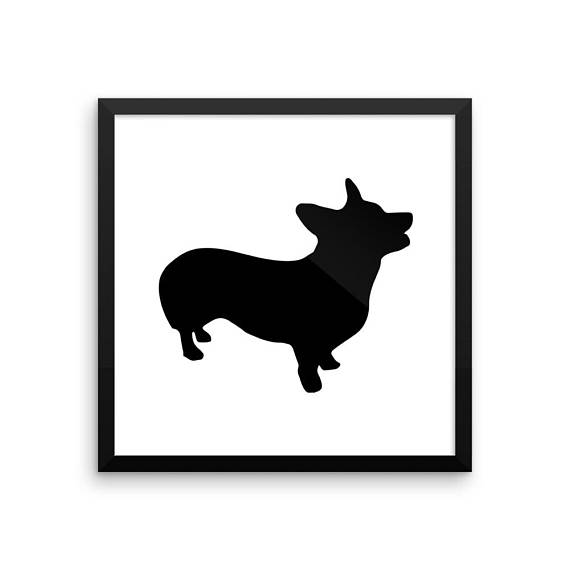 Corgi Silhouette Vector at GetDrawings | Free download