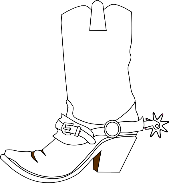 Cowboy Boot Silhouette Vector at GetDrawings | Free download