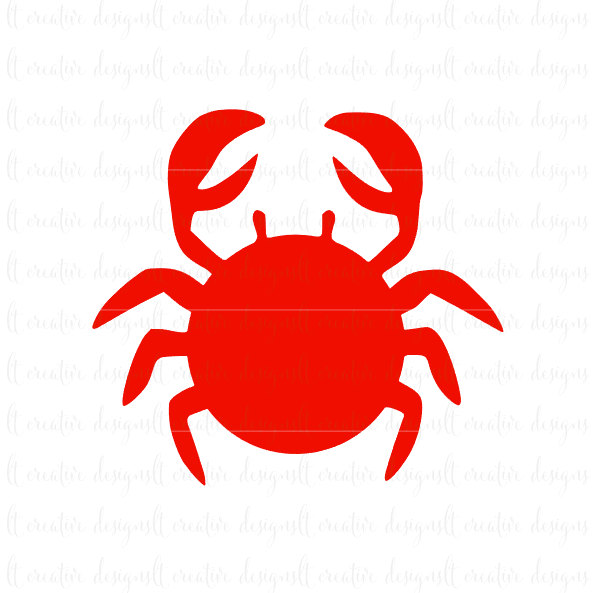 Crab Silhouette Clip Art at GetDrawings | Free download