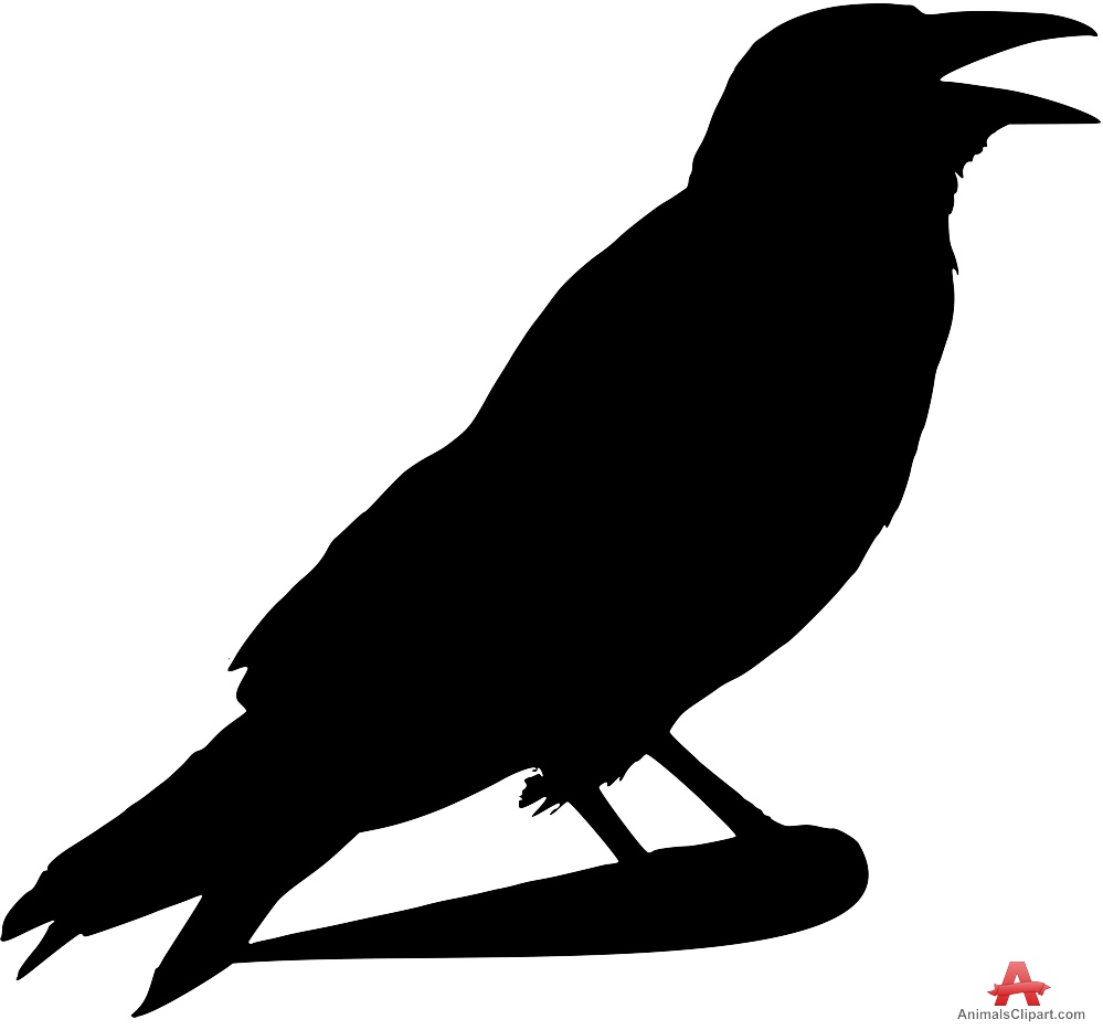 Crow Silhouette Flying at GetDrawings Free download