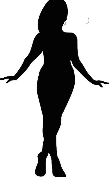 The Best Free Curvy Silhouette Images Download From 84 Free Silhouettes Of Curvy At Getdrawings