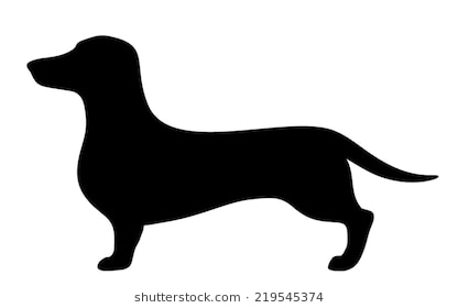 Dachshund Silhouette Printable at GetDrawings | Free download