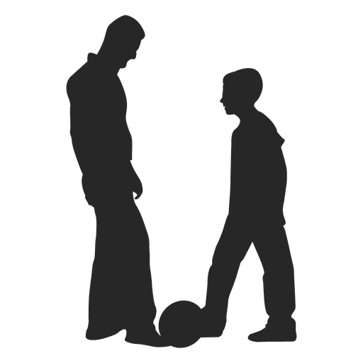 Download Dad And Son Silhouette at GetDrawings | Free download