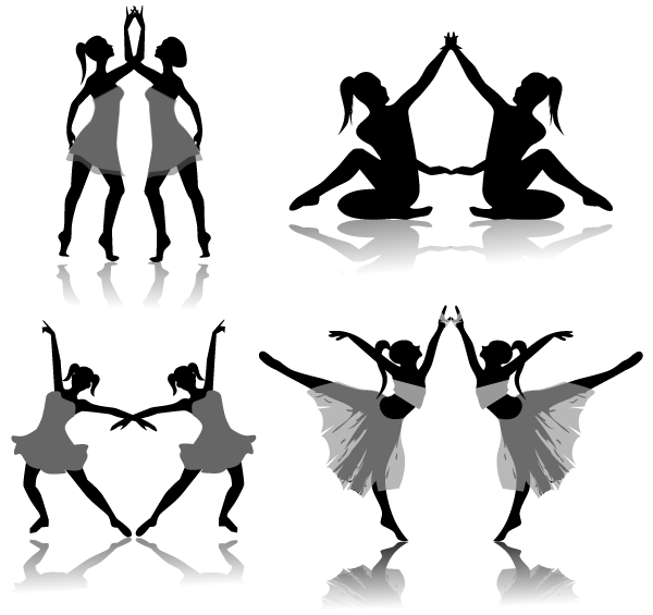Dancers Silhouette Images At Getdrawings Free Download