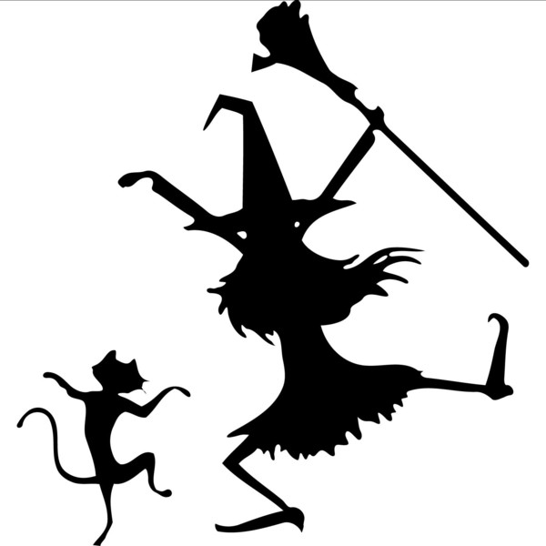 dancing-witches-silhouette-at-getdrawings-free-download