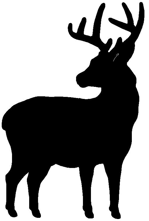 Deer Silhouette Pattern at GetDrawings | Free download