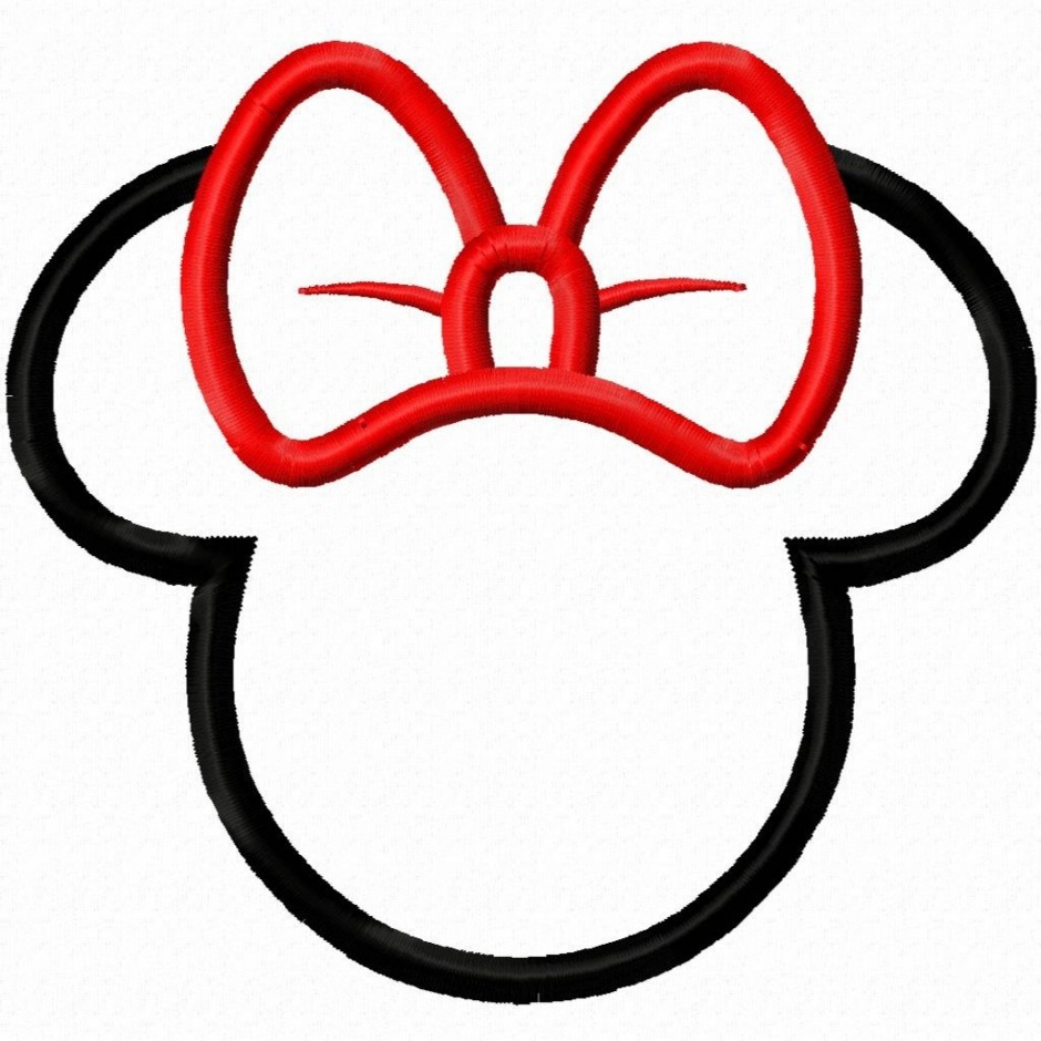 940x940 Minnie Mouse Bow Silhouette Clip Art 74