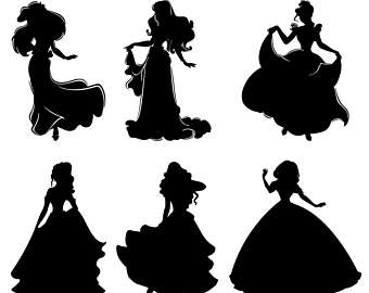 Download Disney Princesses Silhouette at GetDrawings | Free download